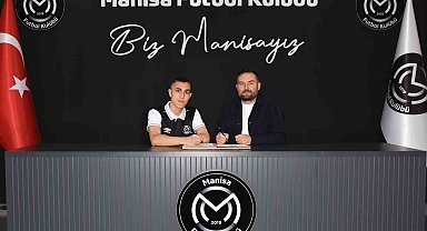 Manisa FK altyapısından yetişen Bulut Uysal ile profesyonel sözleşme imzaladı