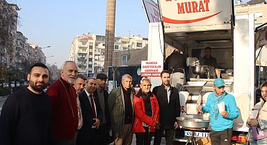 Manisa Gazeteciler Cemiyetinden lokma hayrı