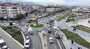 Manisa'da araç sayısı bir yılda 63 bin 409 adet arttı
