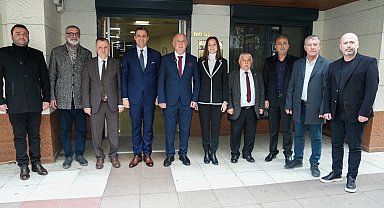 Manisa'da belediye başkanlarından MESKOP'a ziyaret