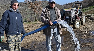 Manisa'da İsmailbey Mahallesi suya kavuştu