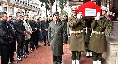 Manisalı Kıbrıs Gazisi son yolculuğuna uğurlandı