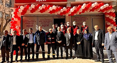 Mardin'de günlük 300 kişiye yemek yardımı yapan aş evinin açılışı gerçekleştirildi