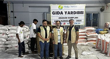 Mardinli gazetecilerden Bangladeş'te insani yardım çalışması