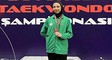Meram'ın milli gururu Türkiye üçüncüsü oldu