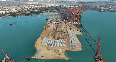 Mersin Limanı genişliyor... Mersin'in kapasitesi 1 milyon TEU artacak