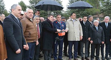Merzifon 5'inci Ana Jet Üssü'nde Mehmetçik Camii'nin temeli atıldı