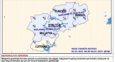 Meteorolojiden buzlanma ve çığ uyarısı