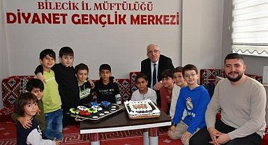 Minik öğrencilerin kamp coşkusu