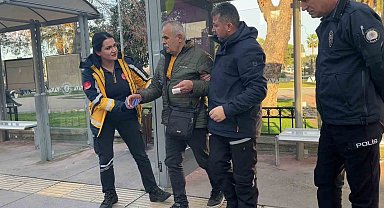 Motosikletin çarptığı yaya yaralandı