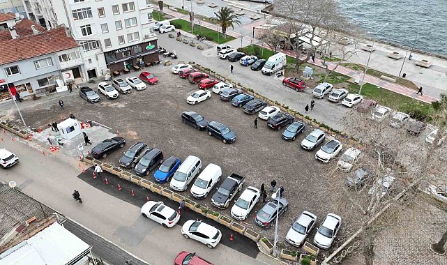Mudanya'da yeni otopark hizmete açıldı