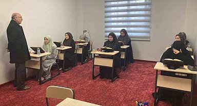 Müftü İmamoğlu Kur'an Kursu ziyaretlerine devam ediyor