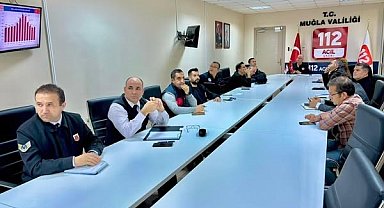 Muğla 112 Acil Çağrı Merkezi, 2025 faaliyetleri belirlendi