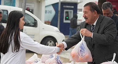 Muğla Milas'tan hem üreticiye, hem tüketiciye vitaminli destek!