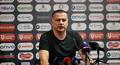 Murat Şahin: "Aldığımız bir puan, moral motivasyon açısından önemliydi"