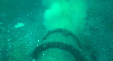 Müsilajın yeniden görüldüğü Marmara Denizi'ne İBB tarafından deşarj edilen kanalizasyon görüntülendi