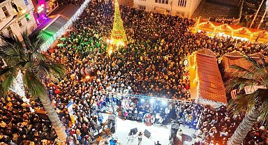 Mütareke meydanında yeni yıl çoşkusu