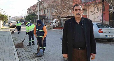 Nazilli Belediyesi ekipleri Dallıca'da temizlik çalışması gerçekleştirdi