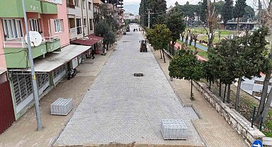 Nazilli Belediyesi'nden, 268 sokakta yol yenileme çalışması