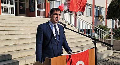 Nazilli'de öğrenciler karne sevinci yaşadı