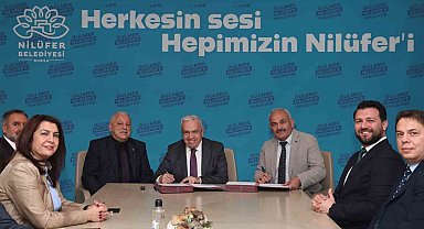 Nilüfer'in pazar yerleri için protokoller imzalandı