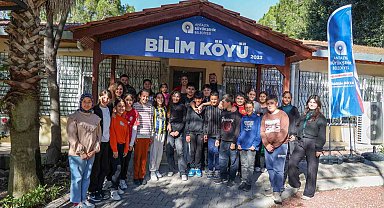 Öğrenciler Bilim Köyü'nde stres attı