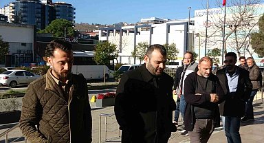 Ogün Samast İstanbul'da görülen duruşmaya katılmak üzere Trabzon Adliyesi'ne geldi