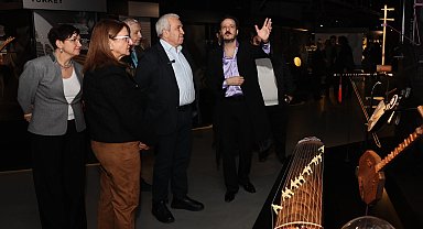 Okay Temiz'in enstrümanları Nilüfer MEM'de