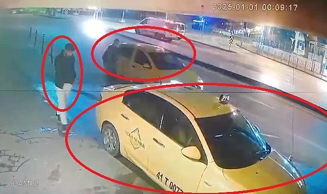 Olaylı yılbaşı gecesi: İstediği olmayınca taksiyi gasp etti, kaza yaptı