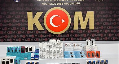 Ordu'da kaçak cep telefonu operasyonu