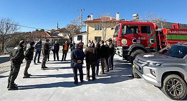 Orman köylüleri yangınlara karşı bilgilendiriliyor