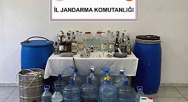 Ortaca'da kaçak alkol operasyonu