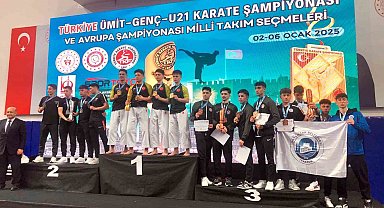 Ortahisar Belediyesi Karate Takımı Ankara'dan 5 bronz madalyayla döndü