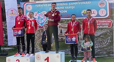 Oryantiringte Jandarma Gücü madalyaları topladı