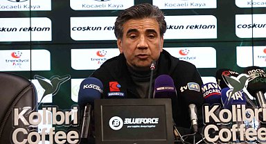 Osman Özköylü: "Çok kırılgan takımız"