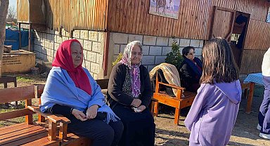 Osmaniye'de at çiftliğinde nesiller sevgiyle buluştu