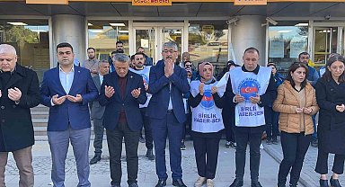 Osmaniye'de PTT çalışanlarından, Rize'deki saldırıya tepki