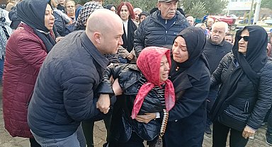 Otel yangınında ölen anne kızın helalliğinde gözyaşları sel oldu
