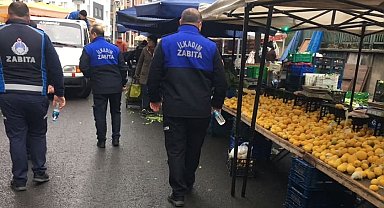 Pazar yerlerine gramaj ve etiket denetimi