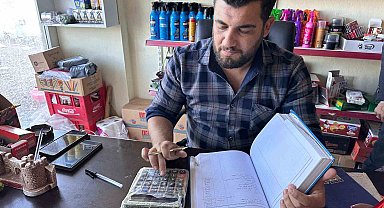 Polis memuru Zimem geleneği ile Şırnak'ta yetim ailelerin 100 bin liraya yakın borcunu ödedi