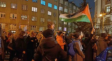 Polonya'da Netanyahu protestosu: "Netanyahu'yu tutuklayın"