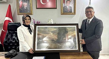 Rektör Kızıltoprak'tan AK Parti Kütahya İl Başkanı Erenler'e tebrik ziyareti