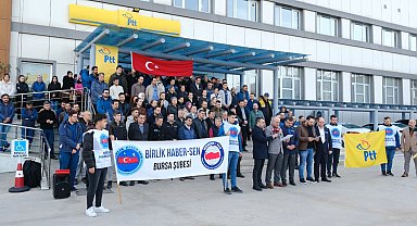 Rize'deki PTT saldırısına Bursa'dan sert tepki