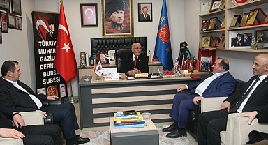 Saadet Partisi Bursa'dan Muharip Gaziler'e ziyaret