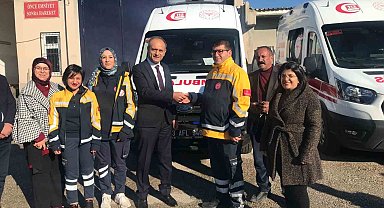 Sağlık Bakanlığından Elazığ'a tam donanımlı 6 ambulans
