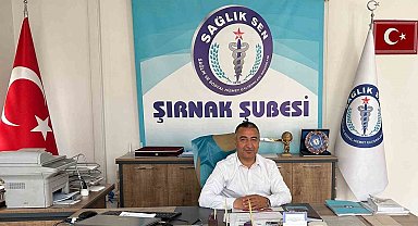 Sağlık-Sen Şırnak Şube Başkanı Anmal'dan hasta nakli sırasında tepki gören sağlıkçılara destek