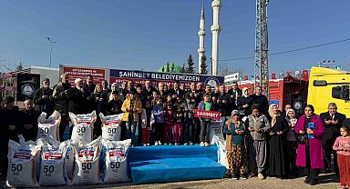 Şahinbey Belediyesinden besicilere 7 bin ton yem desteği