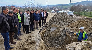 Sakarya Kaynarca'nın yeni atık su hattında sona gelindi