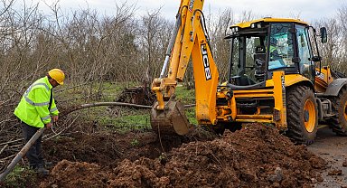 Sakarya'da Hendek İkramiye'nin hattı yenileniyor
