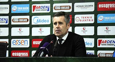 Sakaryaspor - Gençlerbirliği maçının ardından